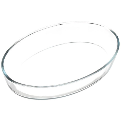 Форма для выпечки стекло DANIKS, овальная, 39.2х22.4х5.3 см, 4 л (HSAP40LT)(361438)