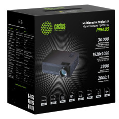 Проектор CACTUS CS-PRM.05B.WUXGA-A (30000час)