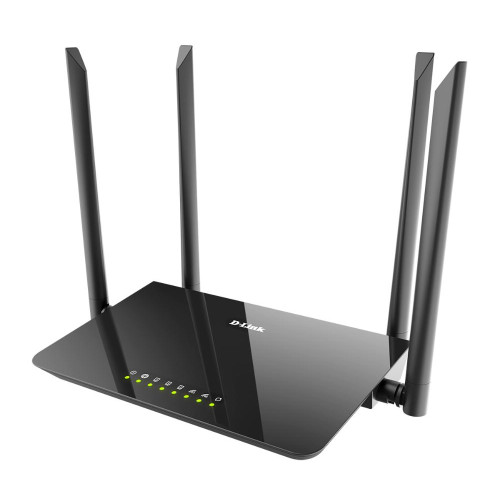 Маршрутизатор D-Link DIR-843/RU (DIR-843/RU/B1A) 10/100/1000BASE-TX черный