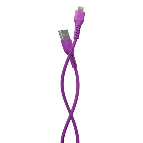 Кабель USB 2.0 A вилка - 8pin 1 м More choice K16i (Purple)