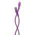 Кабель USB 2.0 A вилка - 8pin 1 м More choice K16i (Purple)
