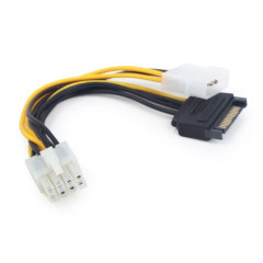Переходник Molex - 8-PIN (CC-PSU-82) Кабель питания для видеокарт