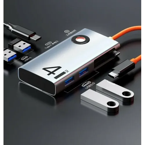 Коммутатор USB 3.0 TELECOM  Xiaomi ROCK TR25 Type C