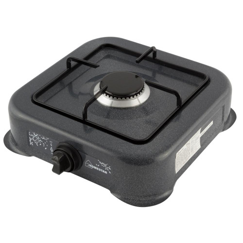 Настольная газовая плита HOMESTAR HS-1201 (003698) черная (1 конфорка)
