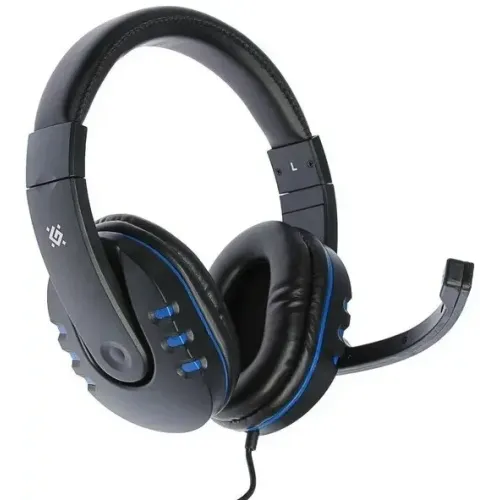 Гарнитура DEFENDER Warhead G-160 черный/синий