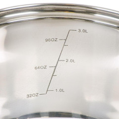 Кастрюля Daniks, DNN3, нерж., 3.7 л., (SD-A17-20)(355348)