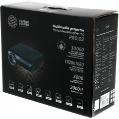 Проектор CACTUS CS-PRO.02B.WUXGA-A (30000час) 