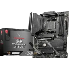 М/П SOC-AM4 MSI MAG B550 TOMAHAWK MAX WIFI Soc-AM4 AMD B550 4xDDR4 ATX AC`97 8