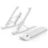 Подставка для ноутбука Oxilife Home складная белая 263*190*150