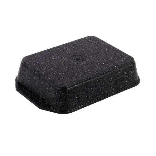 Противень МЕЧТА Гранит black, алюм., прямоугольная, 19х27х5 см (92802)
