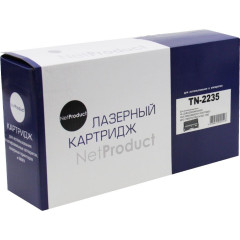 Картридж-тонер BROTHER HL-2240R/2250/2270/2130/MFC7360 (NetProduct) N-TN-2235, 1,2K