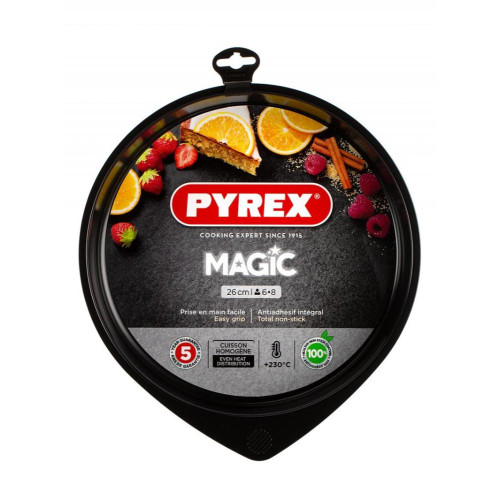 Форма для выпечки сталь Pyrex Magic, круглая, MG26BA6/E006
