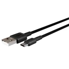 Кабель USB 2.0 A вилка - microUSB 0.25 м More choice K14m (Black)