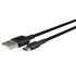 Кабель USB 2.0 A вилка - microUSB 0.25 м More choice K14m (Black)