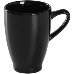 Кружка 300 мл., керамика, ДОЛЯНА Coffee break, чёрная (6486558)