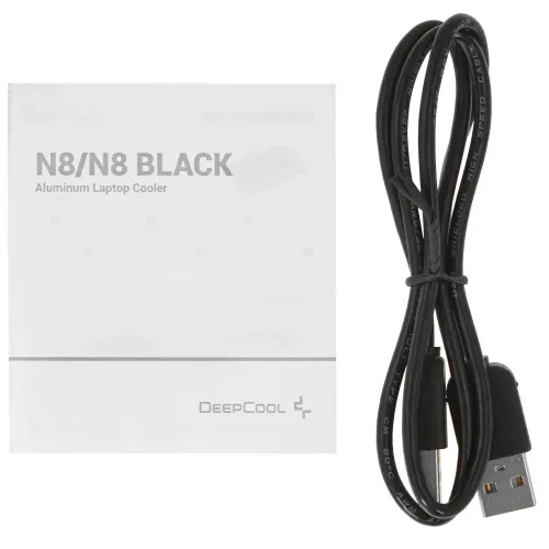 Подставка для ноутбука Deepcool N8 алюминий серебристый