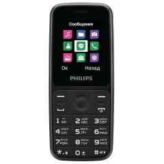 Сотовый телефон Philips E125 DS Black