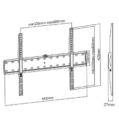 Подставка д/ТВ ULTRAMOUNTS UM805F для 37
