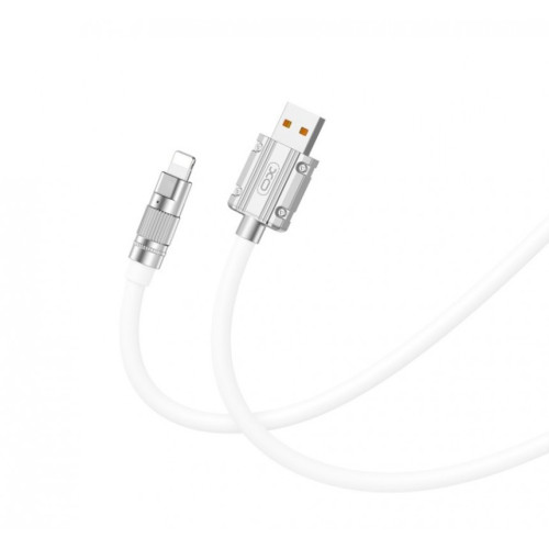 Кабель USB 3.0 A вилка - Lightning 1 м NB-227 поддержка QC, белый 