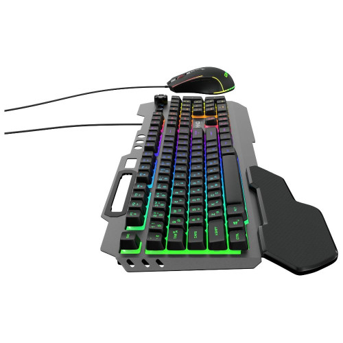 Набор игровой Oklick 700GMK черный USB
