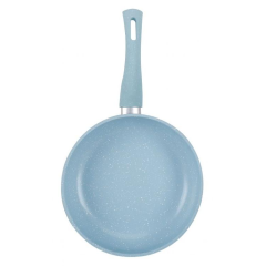 Сковорода PERFECTO LINEA Cook&Fun, Ф26х5.8 см,, голубая (55-260220)(*5)