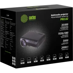 Проектор Cactus CS-PRO.02B.WUXGA (30000час) 