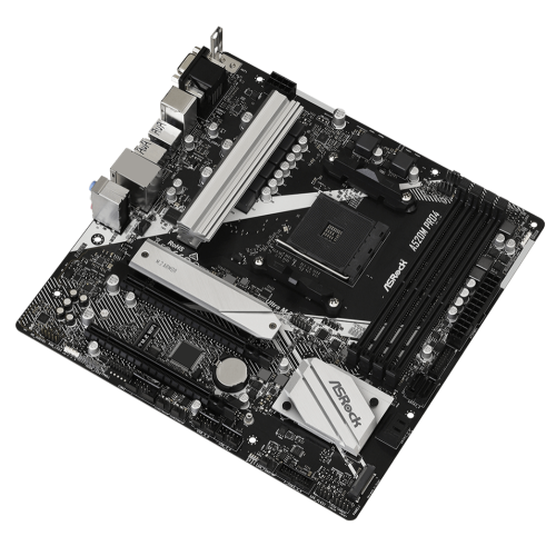 М/П SOC-AM4 Asrock A520M PRO4 4xDDR4 mATX