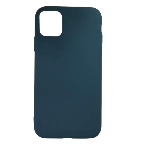 Бампер Apple iPhone 11 ZIBELINO Soft Matte лазурный