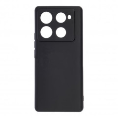 Бампер Infinix Note 40 Pro Plus ZIBELINO Soft Case черный