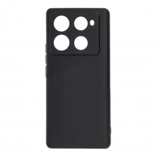 Бампер Infinix Note 40 Pro Plus ZIBELINO Soft Case черный