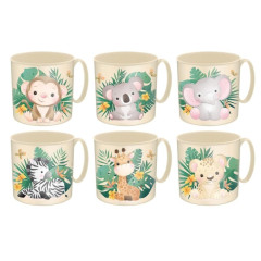 Набор столовый детский NN, пластик, светло-бежевый, 3 пр.(221153125/01)(440060)