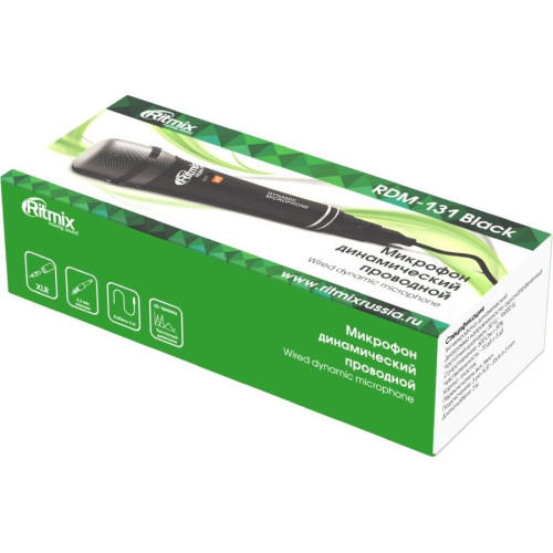 Микрофон вокальный RITMIX RDM-131 черный