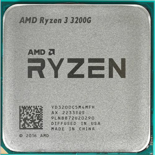 Процессор AM4 AMD Ryzen 3 3200G Picasso OEM 3.6ГГц 4MB Radeon Vega 8 (YD3200C5M4MFH)
