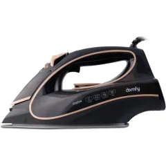 Утюг DOMFY DSC-EI901 черный/ золотистый