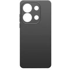 Бампер Xiaomi Redmi Note 13 4G Borasco Microfiber Case черный