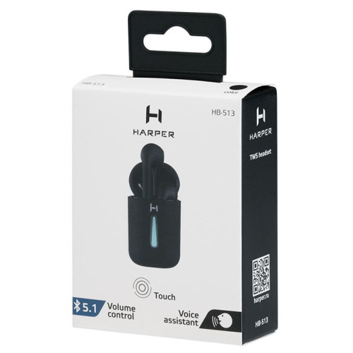 Гарнитура Bluetooth HARPER HB-513 BLACK
