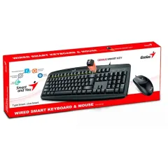 Клавиатура + Мышь Genius Smart KM-200 черный 
