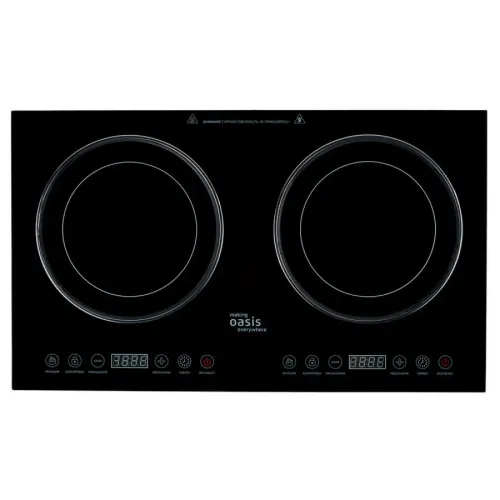 Настольная электроплита Oasis A-TS2B (стеклокерамика 2)