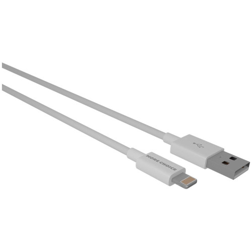 Кабель USB 3.0 A вилка - 8pin 1 м More choice K42i White