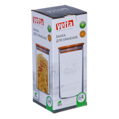 Банка VETTA 15,5х6,5см, стекло (828-273)