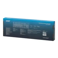 Клавиатура Acer OKW127 LED игровая черный