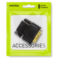 Переходник DVI-D вилка - HDMI розетка SMARTBUY (A122)
