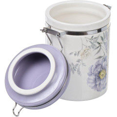 Банка для хранения продуктов Daniks Флорина, доломит, 550 мл (419432)