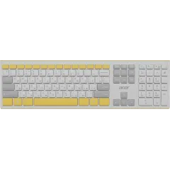Клавиатура + Мышь Acer OCC200 желтый/белый