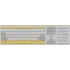 Клавиатура + Мышь Acer OCC200 желтый/белый