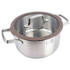 Кастрюля TalleR, нерж., 2,1 л., TR-17352