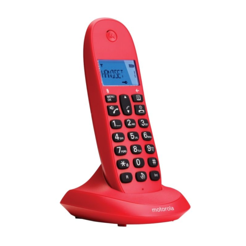 Телефон-радио MOTOROLA C1001LB+ красный