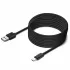 Кабель USB 2.0 A вилка - Type C 3 м Borasco 2А черный