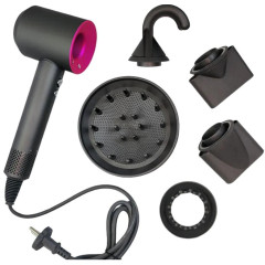 Фен Supersonic Hair Dryer, проф., 7 магнит. насадок, розовый