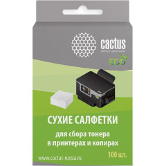 Салфетка унив. Cactus CS-P2003E для сбора тонера 100шт